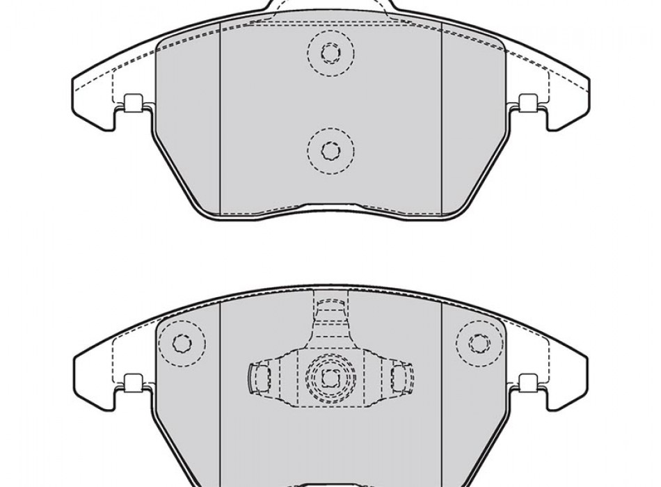 BRAKE PADS FIRST VOLKSWAGEN POLO 11.14>