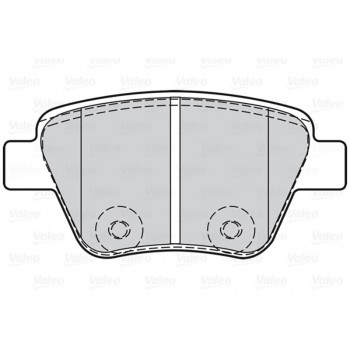 BRAKE PADS FIRST VW GOLF 10/08-11/12 RR