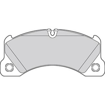 BRAKE PADS FIRST VW TOUAREG 04.10>12.14