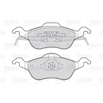 brake pads FORD FOC I