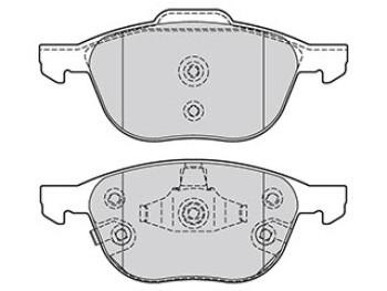 BRAKE PADS FORD Focus Electric Fr