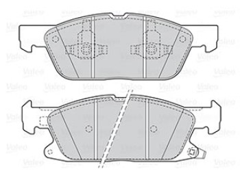 BRAKE PADS FORD GALAXY III 05.2015> FR