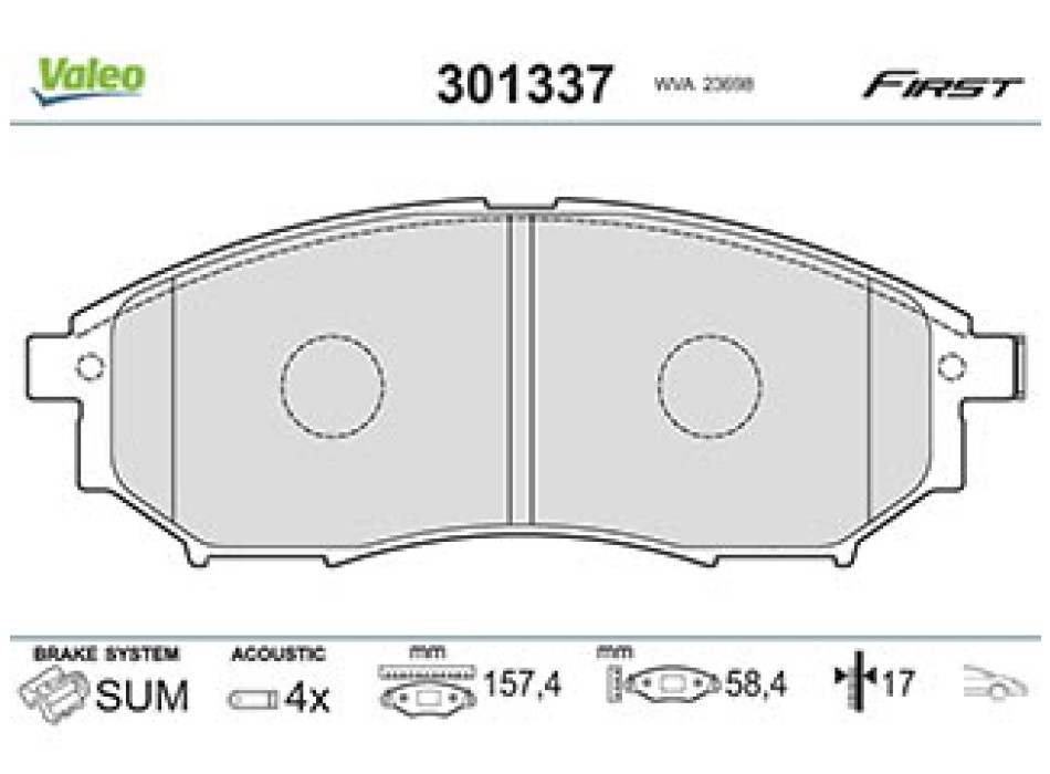 brake pads INFI M35