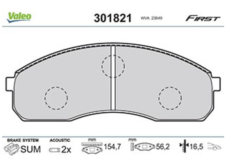 brake pads KIA Carnival