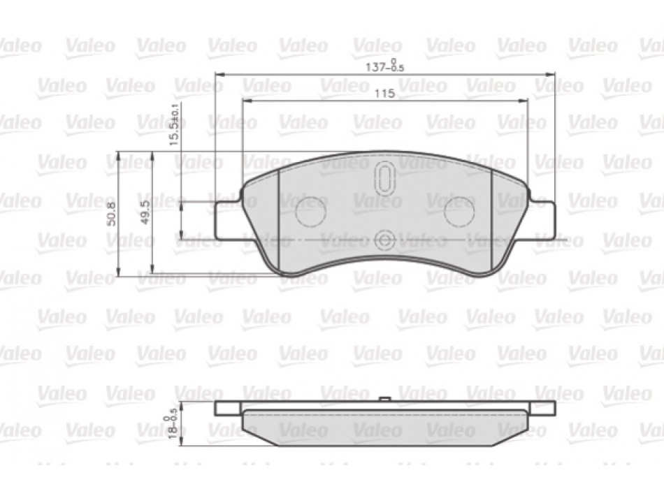 Brake pads LCV