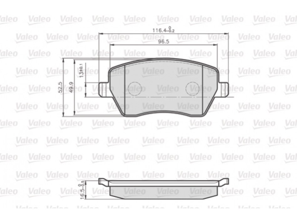 Brake pads LCV