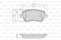 Brake pads LCV