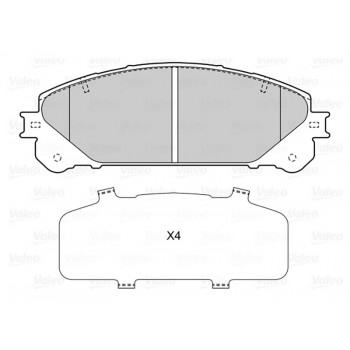 BRAKE PADS LEXUS ES 06.12>