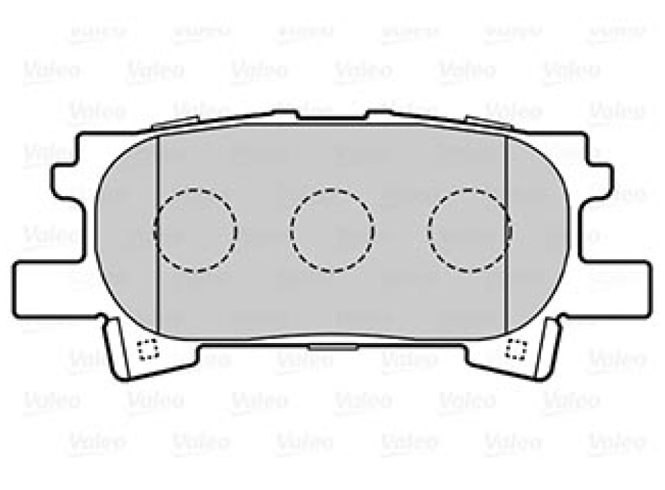 BRAKE PADS LEXUS RX II 05.03>12.08