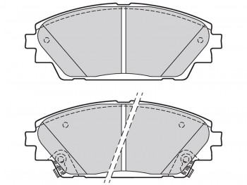 BRAKE PADS MAZDA 3 09/13> FR