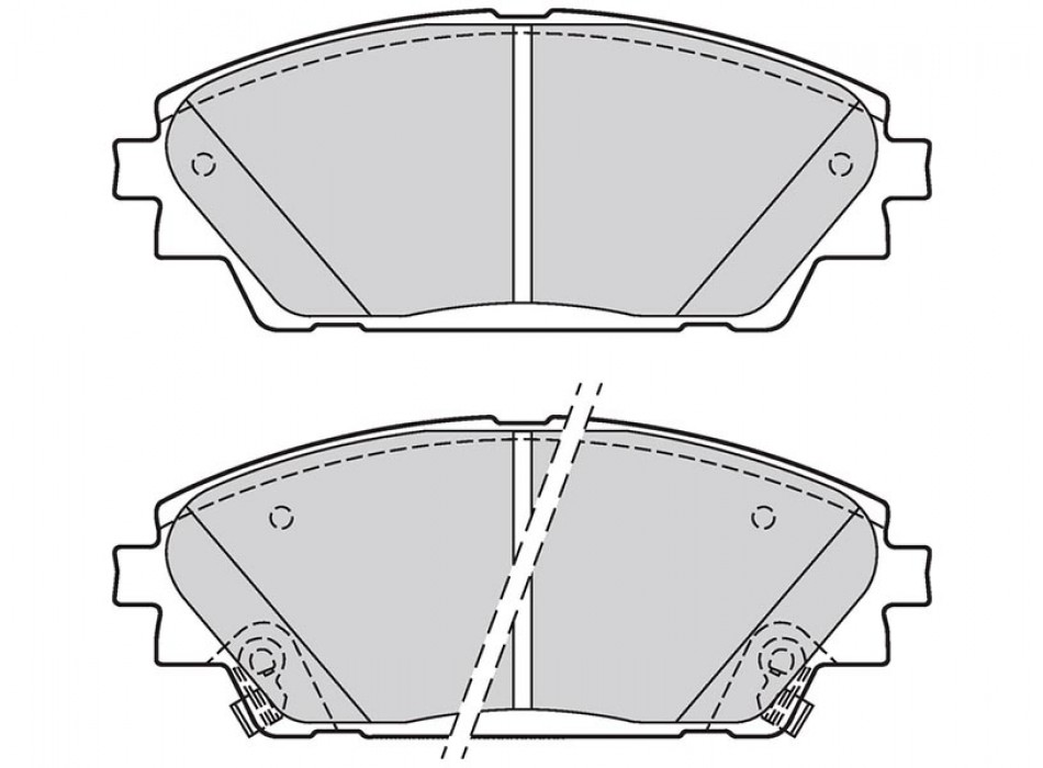 BRAKE PADS MAZDA 3 09/13> FR