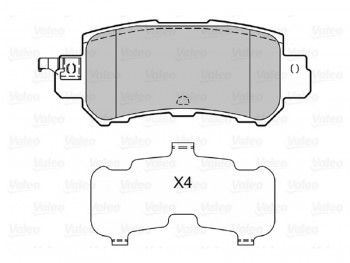 BRAKE PADS MAZDA CX-5 Rr