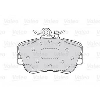 Brake pads MERC C Class