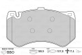 BRAKE PADS MERCEDES BENZ C-CLASS 01.14>