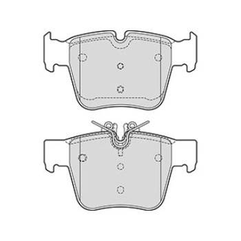 BRAKE PADS MERCEDES C-Class IV> RR