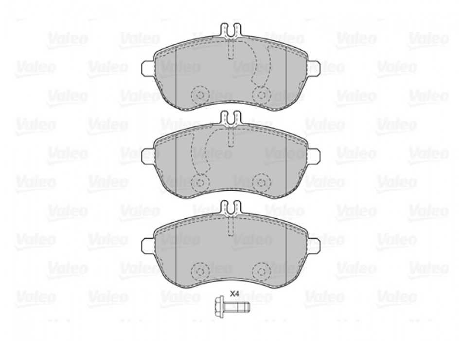 BRAKE PADS MERCEDES C CLASS