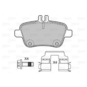 brake pads MERCEDES Class A Re