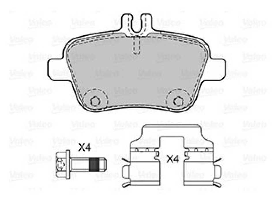 brake pads MERCEDES Class A Re