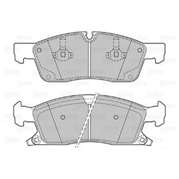 Brake pads Mercedes Class ML (166) Fr