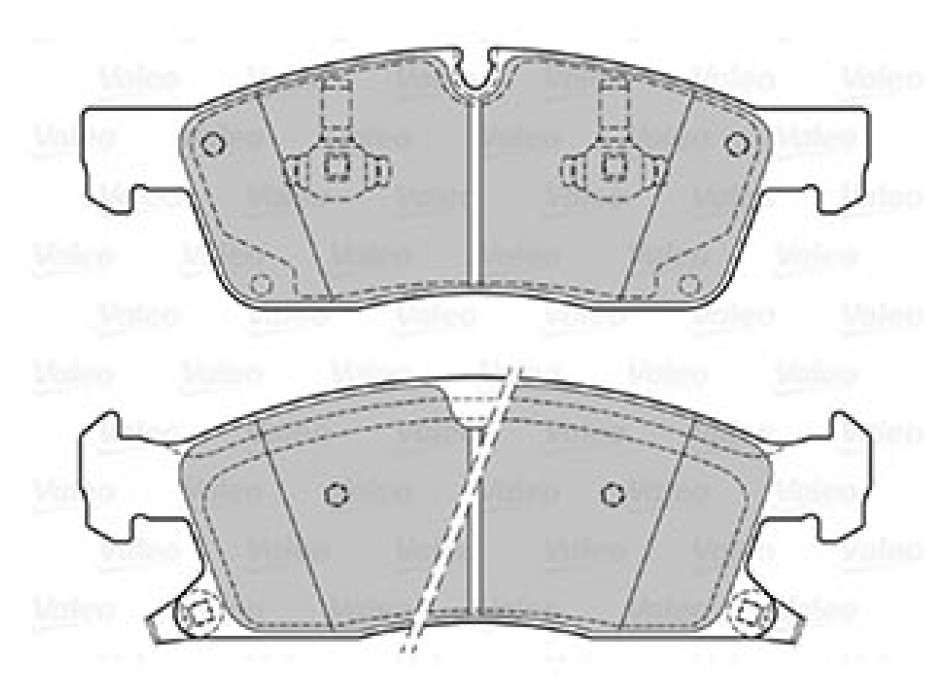 Brake pads Mercedes Class ML (166) Fr