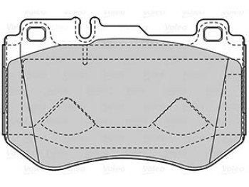 BRAKE PADS MERCEDES CLASSE C 12.13>