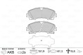 BRAKE PADS NISS XTRAIL (T32) 14 FR