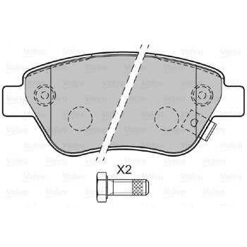 brake pads OPEL AD