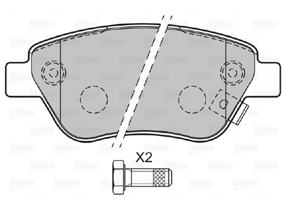 brake pads OPEL AD