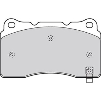 BRAKE PADS OPEL Astra 12.2014>01.2016 FR