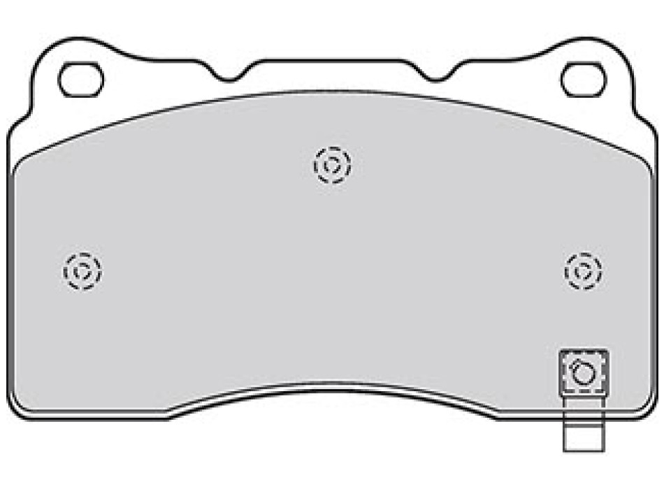 BRAKE PADS OPEL Astra 12.2014>01.2016 FR