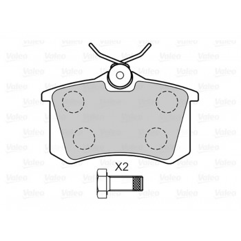 BRAKE PADS PEUG 405, VW Golf RR