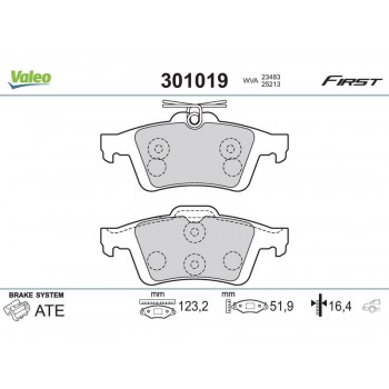 Brake pads PEUGEOTt 508 RR