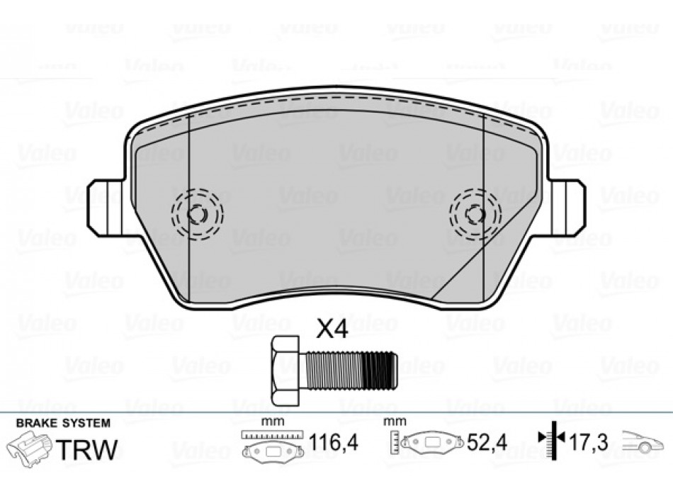 BRAKE PADS REN Captur/NIS Micra III FR