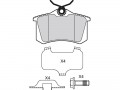 BRAKE PADS REN Clio III, ScÃ©nic I, II RR