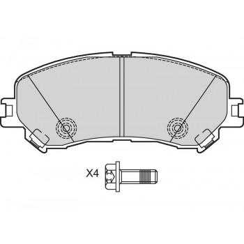 BRAKE PADS RENAULT ESPACE V FR