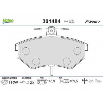 brake pads SEAT Exeo