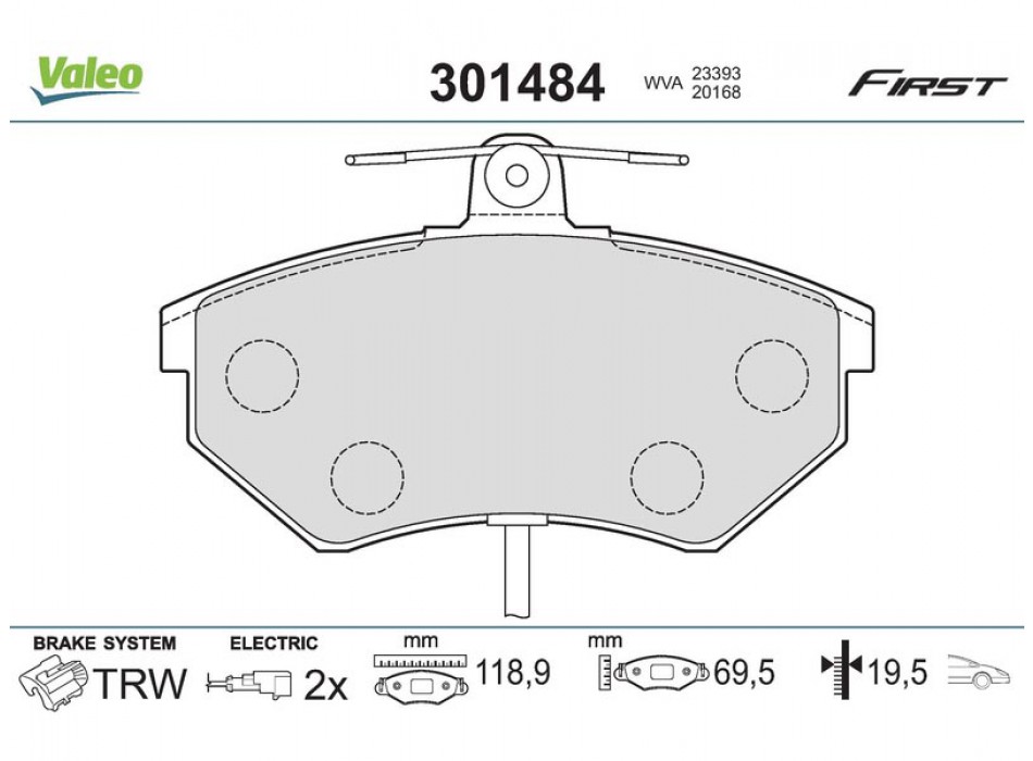 brake pads SEAT Exeo