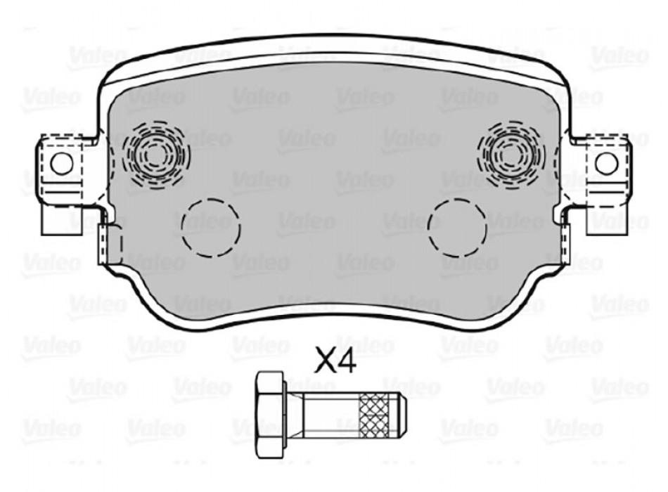 BRAKE PADS SEAT Leon (5F1) 11/12> RR