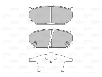 Brake pads SUZUKI Swift Fr