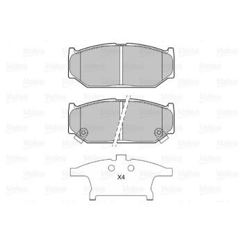 Brake pads SUZUKI Swift Fr