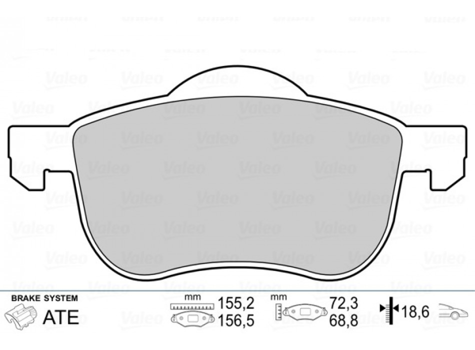 brake pads VOLVO S60