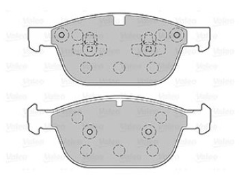 BRAKE PADS VOLVO XC 60 10> FR