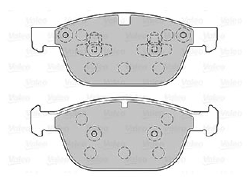 BRAKE PADS VOLVO XC 60 10> FR