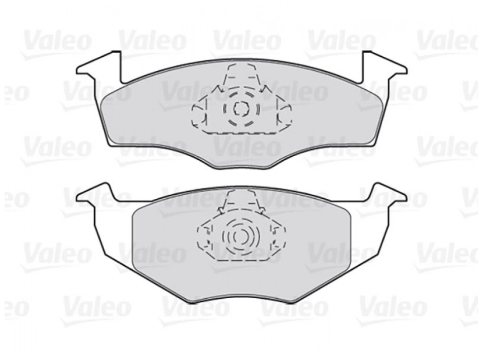 brake pads VW Golf II