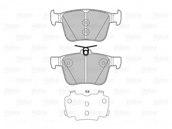 BRAKE PADS VW Passat VII 14>