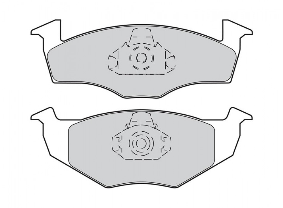 brake pads VW Polo