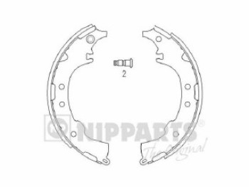 BRAKE SHOE SET