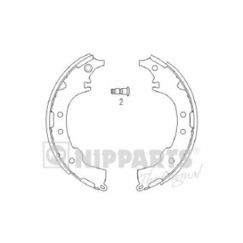 BRAKE SHOE SET