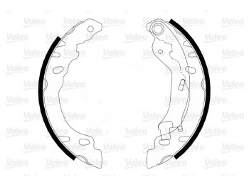 BRAKE SHOES SET