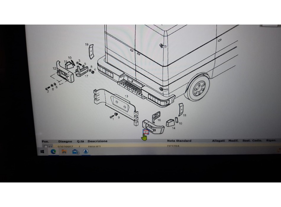 Cantonale post dx Iveco Daily